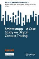 Smittestopp − A Case Study on Digital Contact Tracing (Simula SpringerBriefs on Computing)
 3031054652, 9783031054655