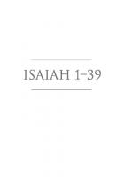 Smyth & Helwys Bible Commentary: Isaiah 1–39
 1573129313, 9781573129312