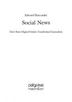 Social News: How Born-Digital Outlets Transformed Journalism
 3030917118, 9783030917111