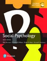 Social psychology [Ninth edition]
 9780133936544, 1292186542, 9781292186542, 0133936546