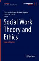 Social Work Theory and Ethics: Ideas in Practice
 9811910146, 9789811910142
