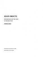 Solid Objects: Modernism and the Test of Production [Core Textbook ed.]
 9781400822706