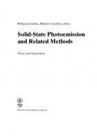 Solid-state photoemission and related methods: theory and experiment
 3527403345, 9783527403349, 9783527621002