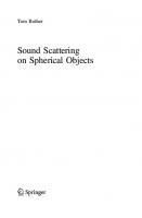 Sound Scattering on Spherical Objects
 303036447X, 9783030364472