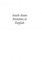 South Asian Novelists in English: An A-to-Z Guide
 0313318859, 9780313318856, 2002070045