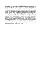 Spatial Literary Studies in China (Geocriticism and Spatial Literary Studies)
 3031039130, 9783031039133