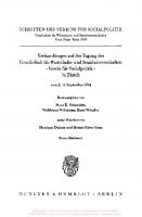 Stabilisierungspolitik in der Marktwirtschaft: Verhandlungen auf der Tagung des Vereins für Socialpolitik in Zürich 1974 [1 ed.]
 9783428435586, 9783428035588