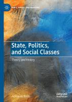 State, Politics, and Social Classes: Theory and History (Marx, Engels, and Marxisms)
 3031220455, 9783031220456