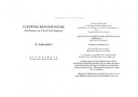Stepping Beyond Khaki: Revelations of a Real-Life Singham [1 ed.]
 9389449871, 9789389449877