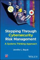 Stepping Through Cybersecurity Risk Management: A Systems Thinking Approach [1 ed.]
 1394213956, 9781394213955