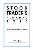 Stock Trader's Almanac 2015
 978-1-118-65945-8