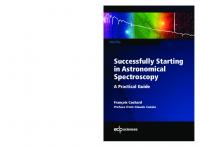 Successfully Starting in Astronomical Spectroscopy: A Practical Guide [1 ed.]
 9782759822485, 9782759820269