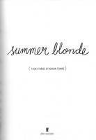 Summer Blonde