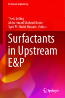Surfactants in Upstream E&P (Petroleum Engineering)
 3030700259, 9783030700256
