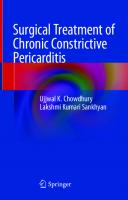 Surgical Treatment of Chronic Constrictive Pericarditis
 9819958075, 9789819958078