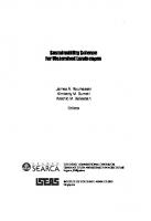 Sustainability Science for Watershed Landscapes
 9789814279956
