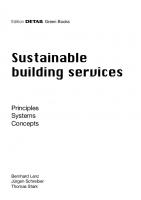 Sustainable Building Services: Principles - Systems - Concepts
 9783955531690, 9783920034492