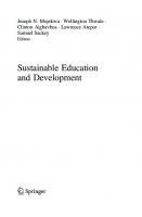 Sustainable Education and Development
 3030688356, 9783030688356