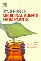 Synthesis of Medicinal Agents from Plants [1 ed.]
 0081020716, 9780081020715