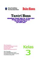 Tantri Basa. Kelas 3
 9786024040161, 9786024040192