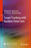 Target Tracking with Random Finite Sets
 9811998140, 9789811998140