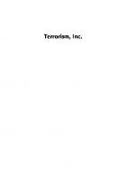 Terrorism, Inc.: The Financing of Terrorism, Insurgency, and Irregular Warfare
 9781440831041, 1440831041