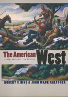 The American West: A New Interpretive History
 0300078331, 9780300078336