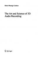 The Art and Science of 3D Audio Recording
 3031230450, 9783031230455