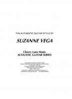 The Authentic Guitar Style of Suzanne Vega
 089524375X