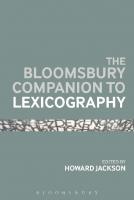 The Bloomsbury Companion To Lexicography
 9781441114150, 1441114157