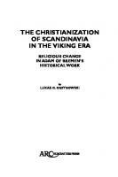 The Christianization of Scandinavia in the Viking Era: Religious Change in Adam of Bremen's Historical Work
 9781641892315