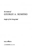 The Cinema of George A. Romero: Knight of the Living Dead
 9780231850308