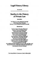 The Company in Law and Practice: Did Size Matter? (Middle Ages-Nineteenth Century) [1 ed.]
 9789004351868, 9789004348493