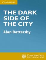 The Dark Side of the City Level 4/A2 Kindle eBook
 1108466354, 9781108466356