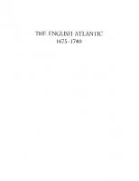 The English Atlantic, 1675-1740: an exploration of communication and community
 9780195039689, 9780195364996