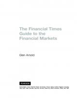 The Financial Times guide to the financial markets
 9780273730002, 0273730002