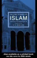 The First Dynasty of Islam: The Umayyad Caliphate AD 661-750 [2 ed.]
 0415240735, 9780415240734
