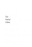The Food of China [1 ed.]
 0300047398, 9780300047394