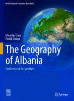 The Geography of Albania: Problems and Perspectives (World Regional Geography Book Series)
 3030855503, 9783030855505