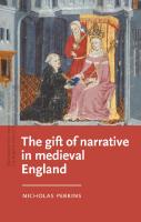 The gift of narrative in medieval England
 9781526139924