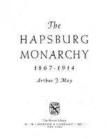 The Hapsburg Monarchy, 1867-1914
 tt44pm912