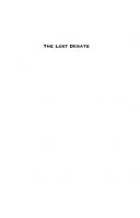 The Lost Debate: German Socialist Intellectuals and Totalitarianism
 0252067967, 9780252067969