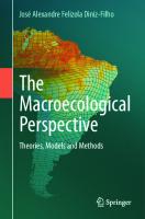 The Macroecological Perspective: Theories, Models and Methods
 3031446100, 9783031446108
