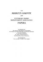 The Marcus Garvey and Universal Negro Improvement Association Papers: Volume 4 1 September 1921–2 September 1922 [Reprint 2019 ed.]
 9780520342262