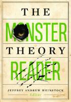 The Monster Theory Reader [1 ed.]
 1517905249, 9781517905248