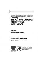 The Natural Language for Artificial Intelligence [1 ed.]
 0128241187, 9780128241189