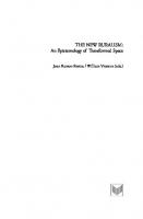 The New Ruralism: An Epistemology of Transformed Space
 9783865279972