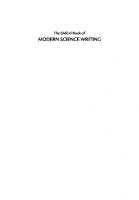 The Oxford Book of Modern Science Writing
 9780199216802, 0199216800