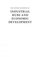The Oxford Handbook of Industrial Hubs and Economic Development
 9780198850434, 0198850433