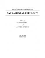 The Oxford Handbook of Sacramental Theology [Hardcover ed.]
 0199659060, 9780199659067